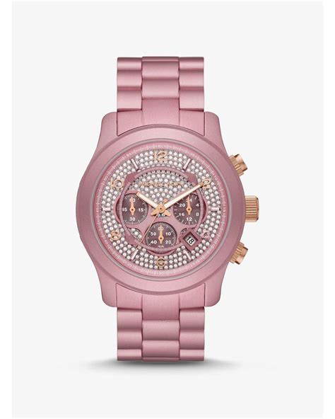 michael kors horloge pink limited edition|Michael Kors pink edition.